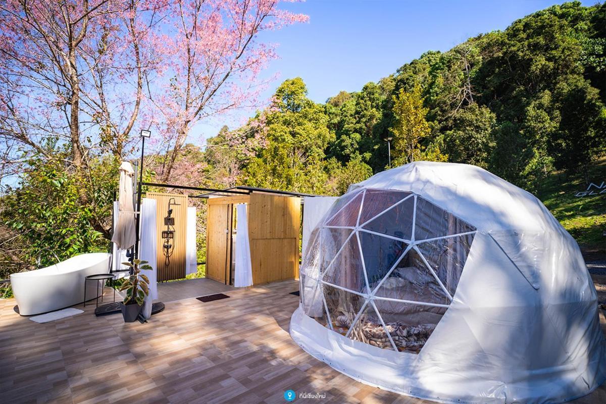 Готель Nam Dun Glamping-น้ำดั้นแกลมปิ้ง Ban Pang Bo Hu Bon Екстер'єр фото