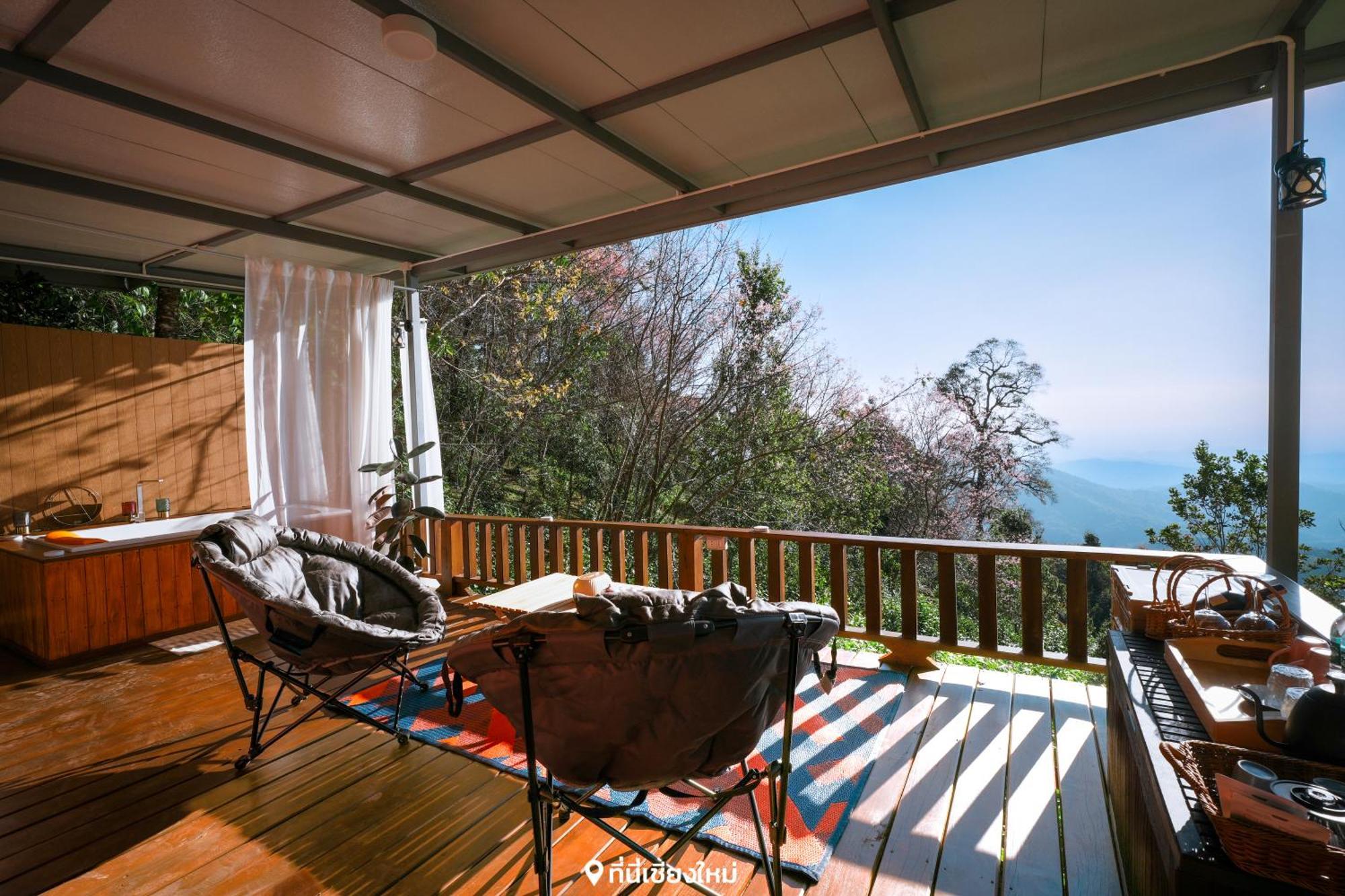 Готель Nam Dun Glamping-น้ำดั้นแกลมปิ้ง Ban Pang Bo Hu Bon Екстер'єр фото