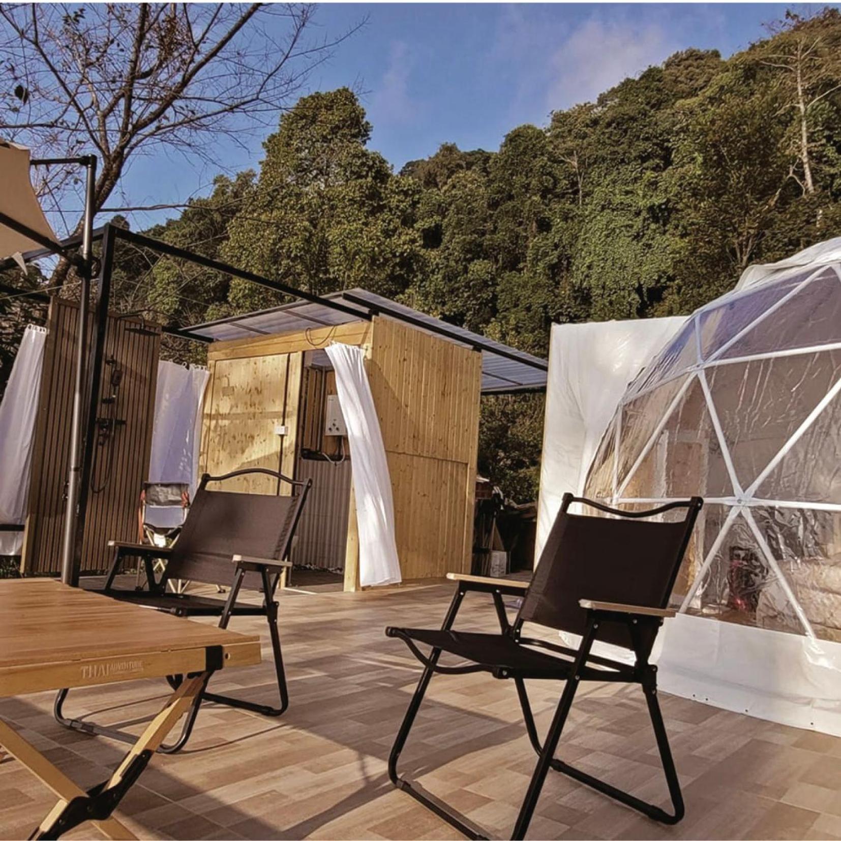 Готель Nam Dun Glamping-น้ำดั้นแกลมปิ้ง Ban Pang Bo Hu Bon Екстер'єр фото